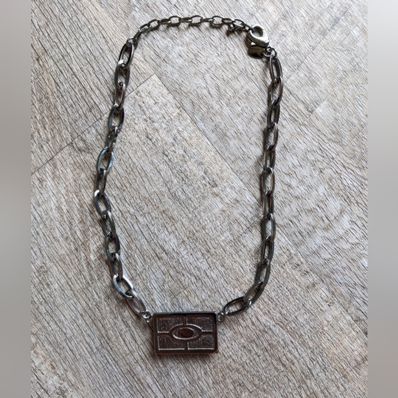 Lia Sophia blue gemstone necklace - like new - Picture 2 of 5